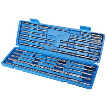 ELEMENT ACE Professional Heavy-Duty SDS Plus Carbide Drill Bit Set with Storage Case