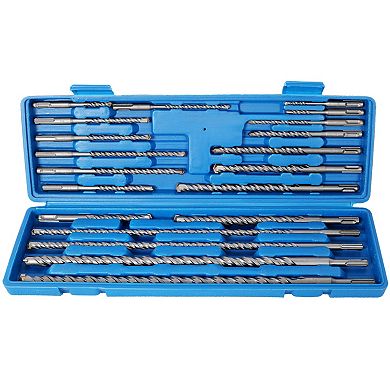 ELEMENT ACE Professional Heavy-Duty SDS Plus Carbide Drill Bit Set with Storage Case