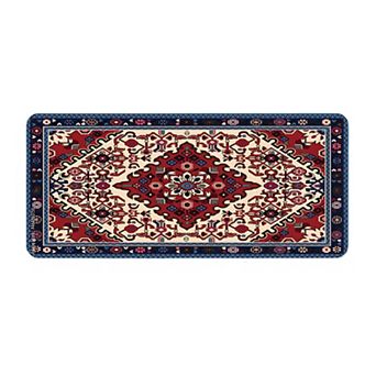 Vintage Pattern Desk Mouse Pad with Smooth Control Surface and Non Slip Rubber Base