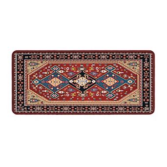 Vintage Pattern Desk Mouse Pad with Smooth Control Surface and Non Slip Rubber Base