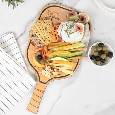 Pickleball Charcuterie Cutting Board Just Dxxk It