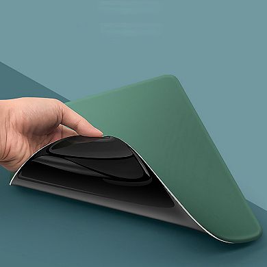 Thick Solid Color Mouse Pad With Smooth Surface And Non Slip Base