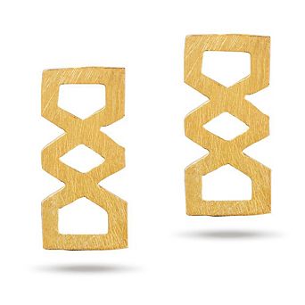 Girih Bar Earrings