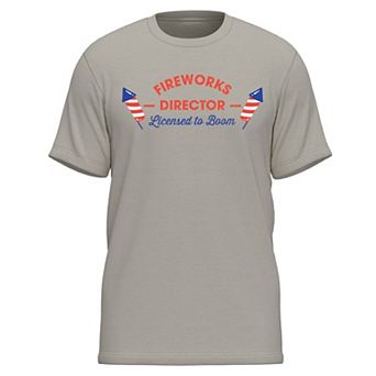 Men's Americana Fireworks Director Graphic Tee