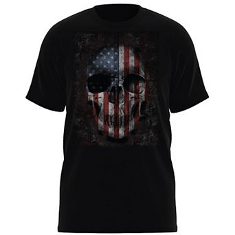 Men's Americana Skull Graphic Tee