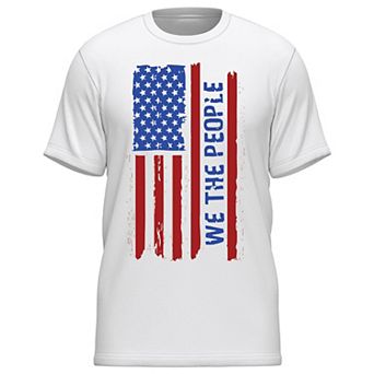 Men's USA Flag We The People Graphic Tee