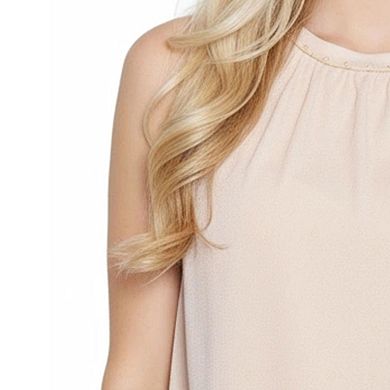 Sleeveless Blouson Top