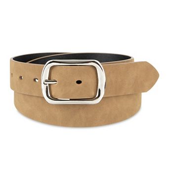 Women's LC Lauren Conrad 1.5-Inch Reversible Belt with Curved Buckle