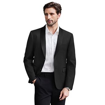 COOFANDY Men's Lightweight Suit Jacket Elegant Formal Casual Stylish Slim Tuxedo