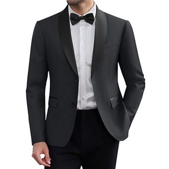 COOFANDY Men's Lightweight Suit Jacket Elegant Formal Casual Stylish Slim Tuxedo