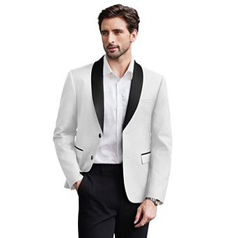 COOFANDY Men's Lightweight Suit Jacket Elegant Formal Casual Stylish Slim Tuxedo