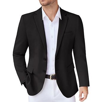 COOFANDY Men Casual Sweater Blazer Jacket Lightweight Business Sports Coats Big and Tall