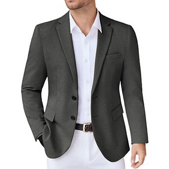COOFANDY Men Casual Sweater Blazer Jacket Lightweight Business Sports Coats Big and Tall