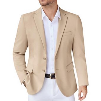 COOFANDY Men Casual Sweater Blazer Jacket Lightweight Business Sports Coats Big and Tall