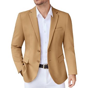 COOFANDY Men Casual Sweater Blazer Jacket Lightweight Business Sports Coats Big and Tall