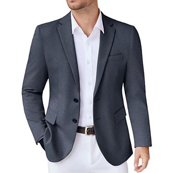 COOFANDY Men Casual Sweater Blazer Jacket Lightweight Business Sports Coats Big and Tall