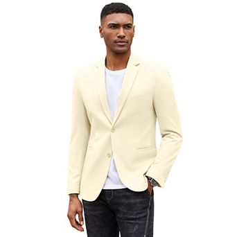 COOFANDY Blazer Men Casual Lightweight Suit Jacket Slim Fit Sport Coat