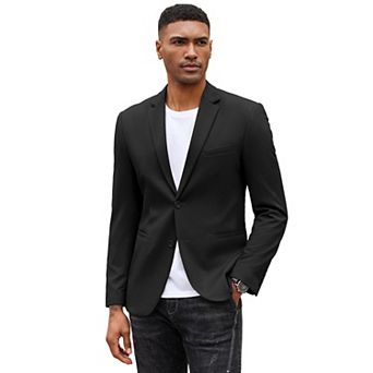 COOFANDY Blazer Men Casual Lightweight Suit Jacket Slim Fit Sport Coat