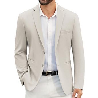 COOFANDY Blazer Men Casual Lightweight Suit Jacket Slim Fit Sport Coat