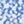 White Flowers On Blue