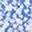 White Flowers On Blue