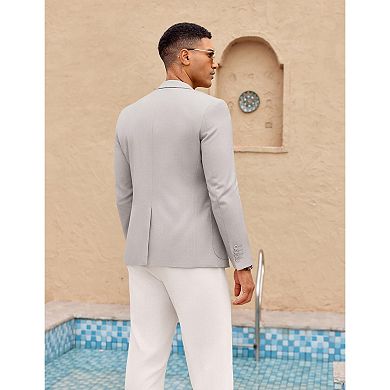 COOFANDY Mens Casual Sport Coat Lightweight Two Button Blazer Slim Fit Business Jackets