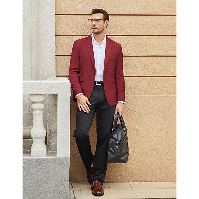 COOFANDY Mens Slim Fit Suit Jacket Blazer Lightweight Dress Jackets Casual Sports Coat