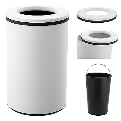 ANIXOL 40L Stainless Steel Open Top Kitchen Trash Can