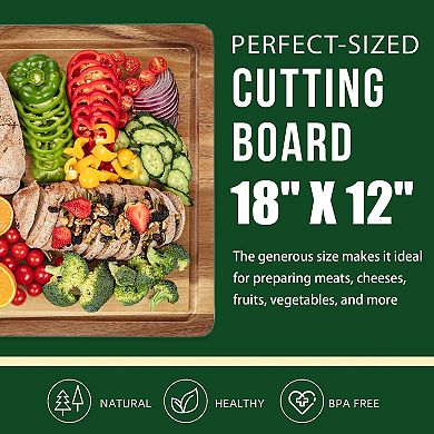 ANIXOL Acacia Wood Chopping Board