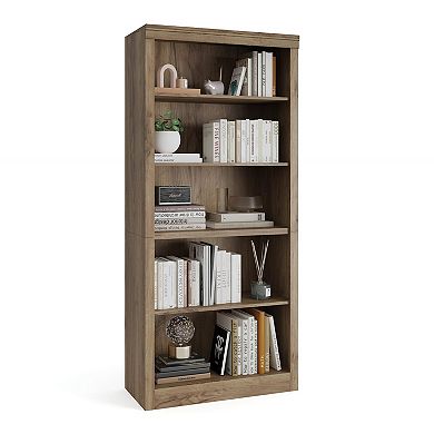 ANIXOL 5-Tier Adjustable Tall Bookcase