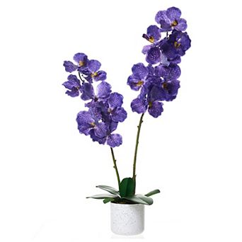 ANIXOL Artificial Magnolia & Orchid Tree with Blossoms