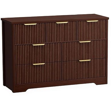 ANIXOL Fluted Wood Dresser