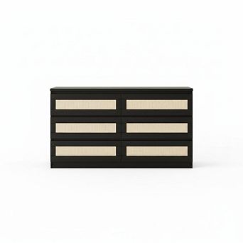 ANIXOL Rattan Double Dresser