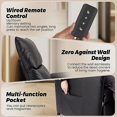 ANIXOL Electric Massage Recliner Chair with Heat