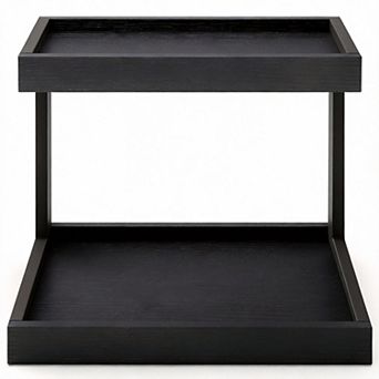 2 tier Countertop Spice Rack Coffee Station Bathroom Shelf