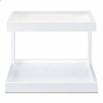 2 tier Countertop Spice Rack Coffee Station Bathroom Shelf