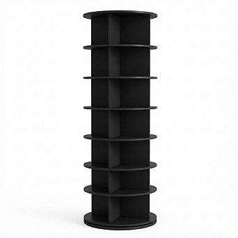 ANIXOL 7 tier Rotating Shoe Rack, 360° Spinning Organizer for Up to 32 Pairs