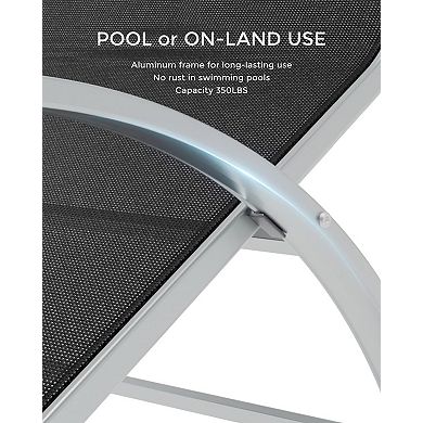 ANIXOL 3-Piece Outdoor Reclining Chaise Set