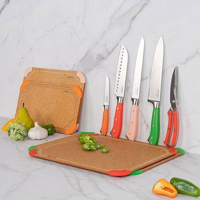 9 Piece CuttingWise Cutting Boards and Knife Set