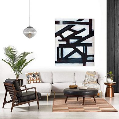 Faux Leather Upholstered Wooden Chair