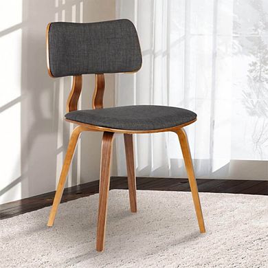 Upholstered Contemporary Wood Dining Chair