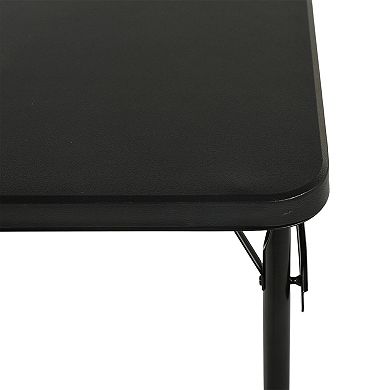 Homy Casa 34.02" Square Folding Utility Table