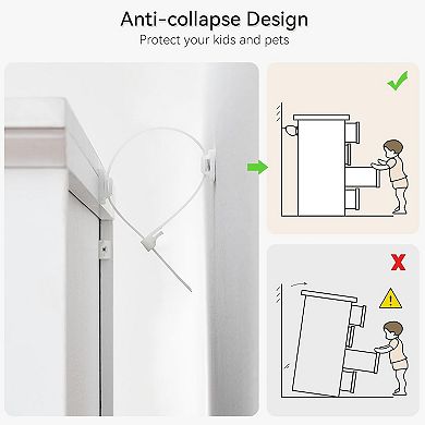 ANIXOL 6-Drawer Fluted Wood Dresser Cabinet