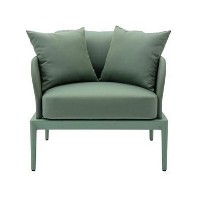 Moss Green Accent Armchair