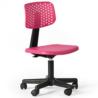 Homy Casa Adjustable Swivel Office Chair with Ventilated Back for Home Office or Study