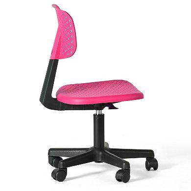 Homy Casa Adjustable Swivel Office Chair with Ventilated Back for Home Office or Study