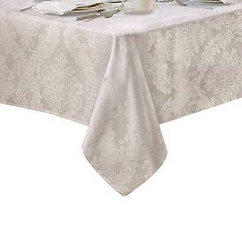 Elrene Home Fashions Barcelona Jacquard Damask 52"x52" Square Tablecloth