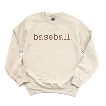 Baseball Typewriter - Women's Graphic Sweatshirt