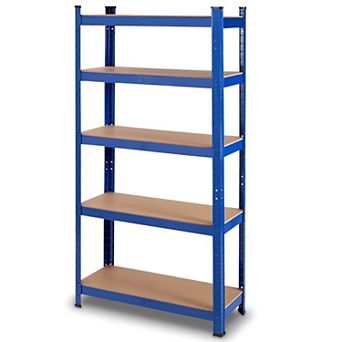 5 tier Adjustable Shelving Storage Rack, 59 in Tall for Garage or Utility Room