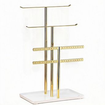 Sturdy Jewelry Organizer for 80 Pieces: Easy Access, Rust-Resistant